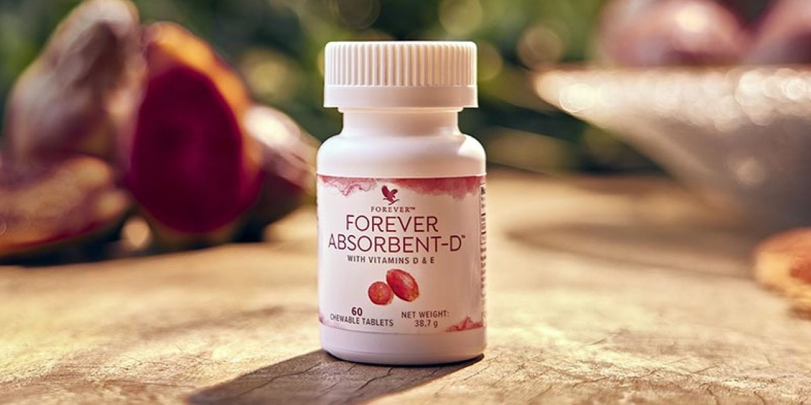 Forever absorbent-D™: a vitamina do sol num delicioso comprimido