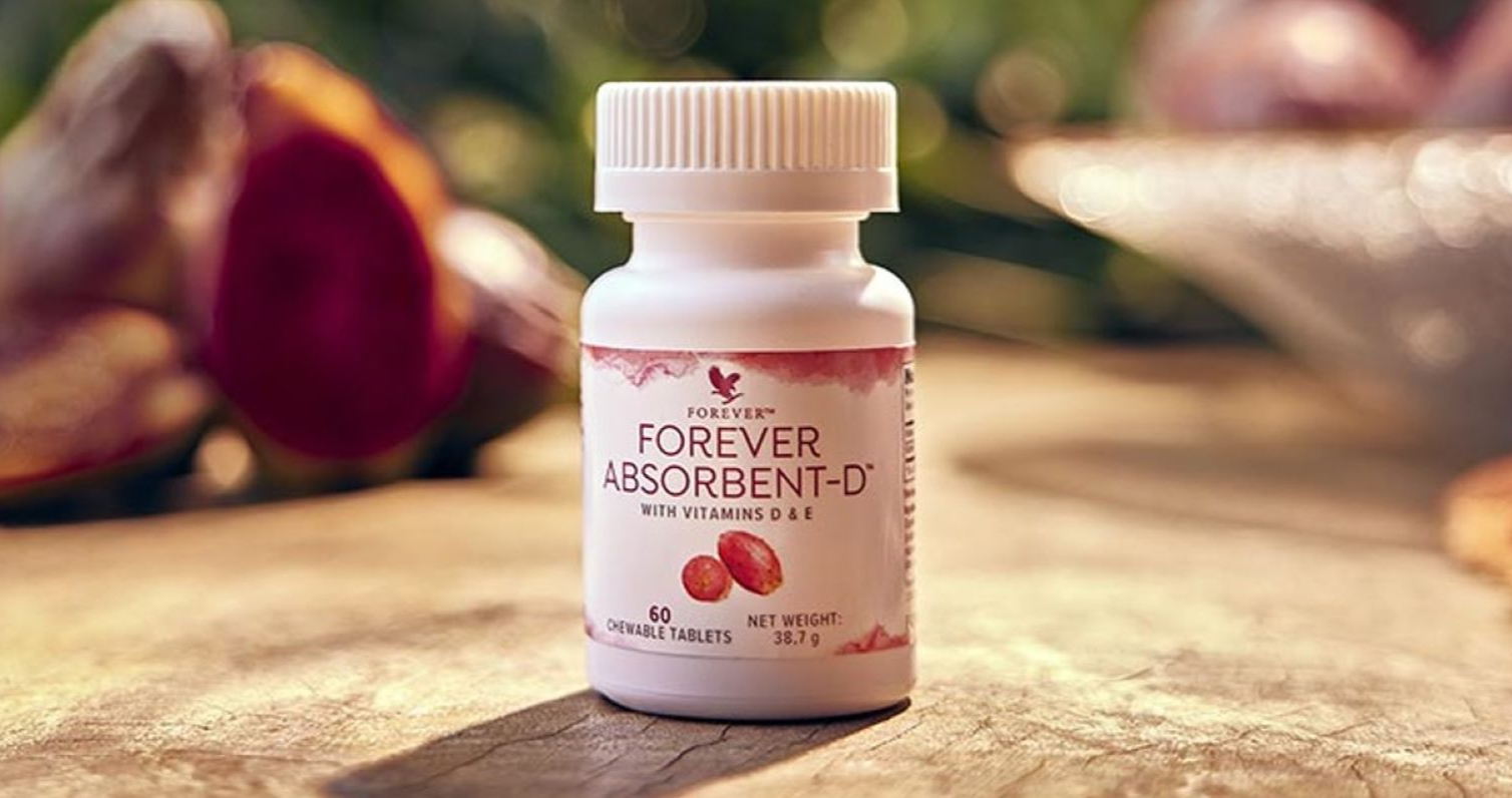 Forever Absorbent-D™: a vitamina do sol em um delicioso comprimido