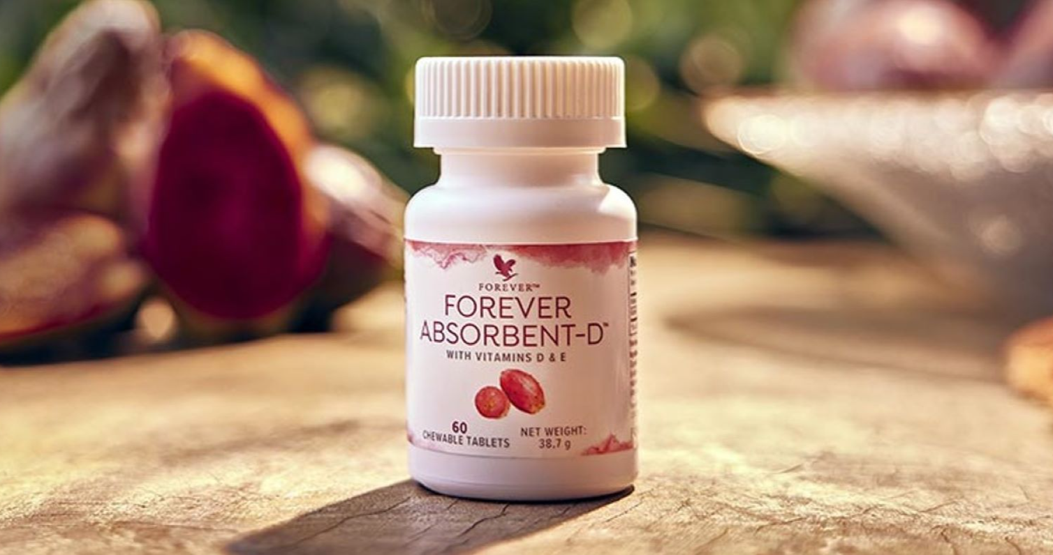 Forever Absorbent-D™: the sunshine vitamin in a delicious tablet