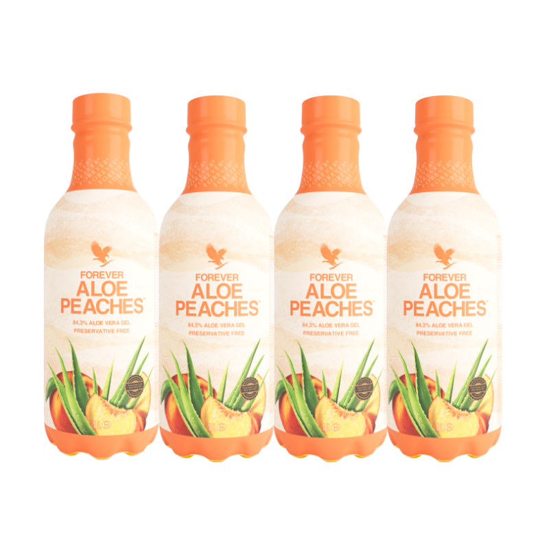 4-Pack - Forever Aloe Peaches