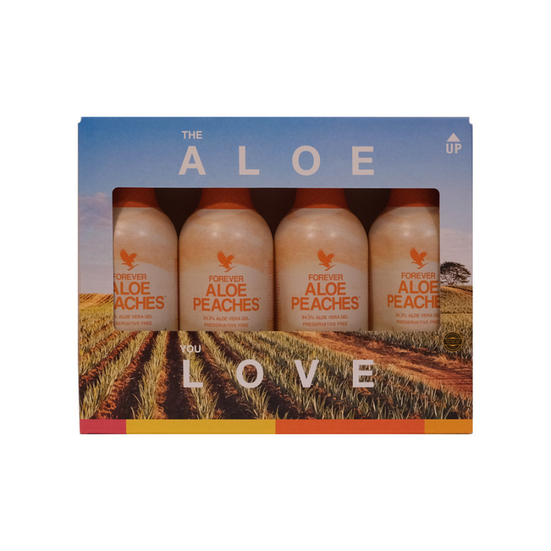 4-Pack - Forever Aloe Peaches