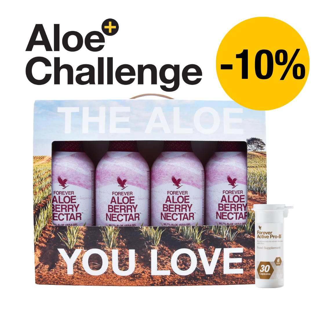 Duo 30 jours : Forever Aloe Berry Nectar + Forever Active Pro-B