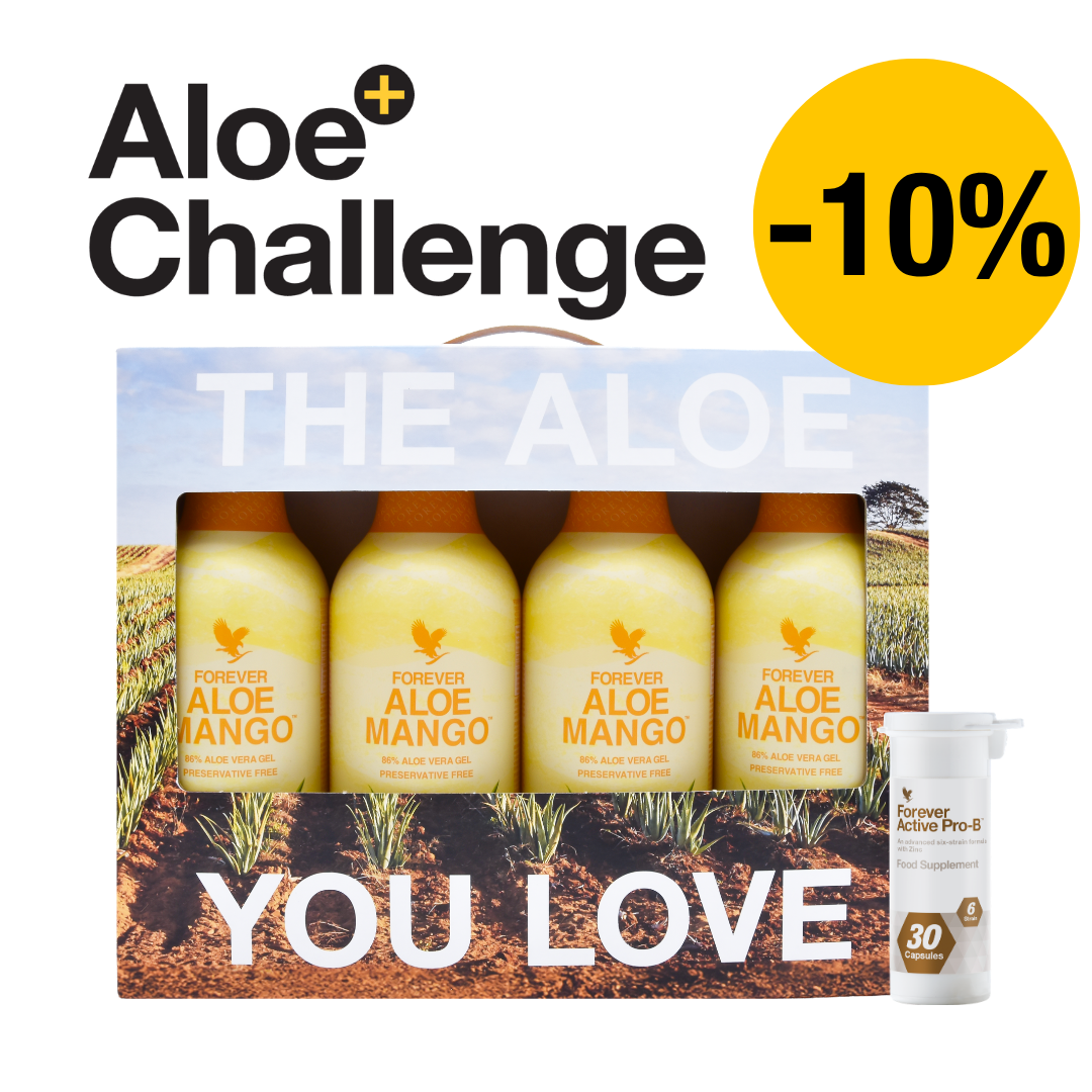 Duo 30 jours : Forever Aloe Mango + Forever Active Pro-B