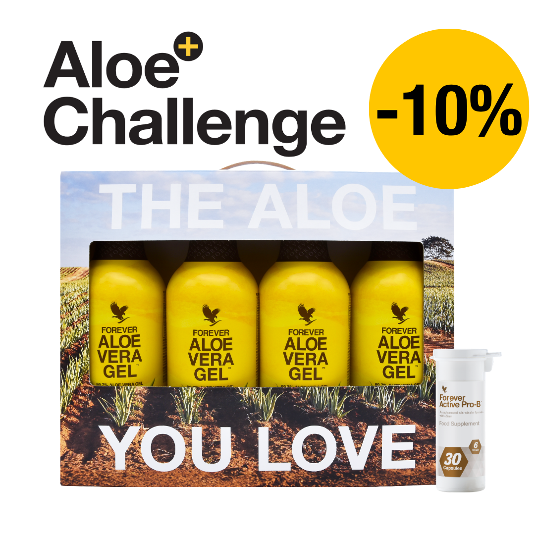 Duo 30 jours : Forever Aloe Vera Gel + Forever Active Pro-B
