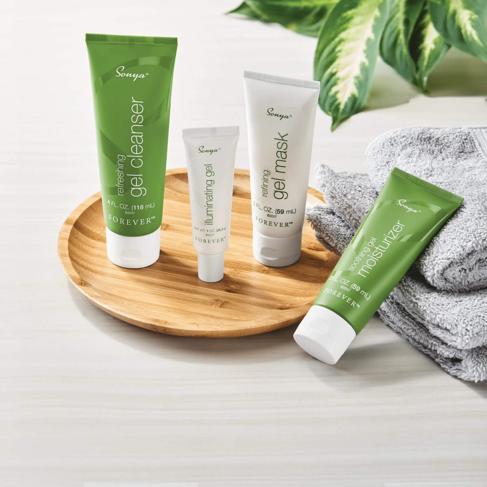 Gel Éclat Sonya Forever Living - 28,3 G - À L'Aloe Vera - Hydratant Visage - Neuf