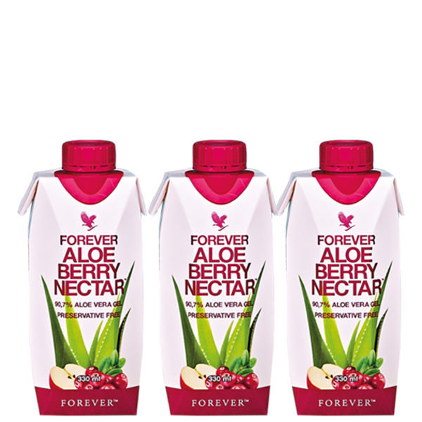 Tripack Aloe Berry Nectar Mini 330 ml