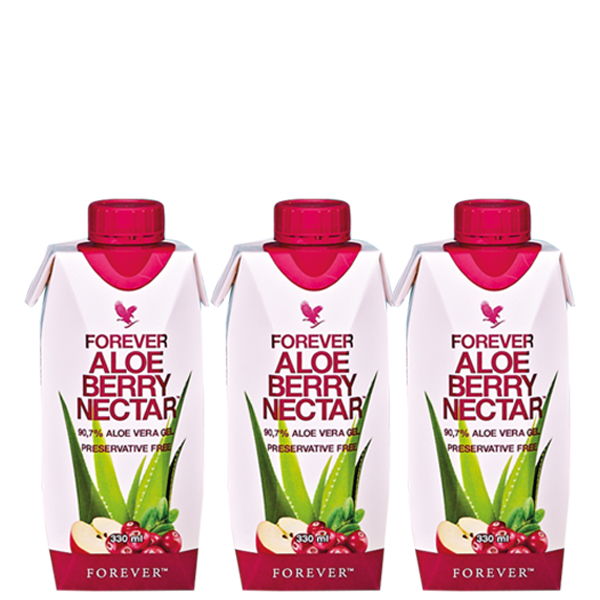 Tripack Aloe Berry Nectar Mini 330 ml