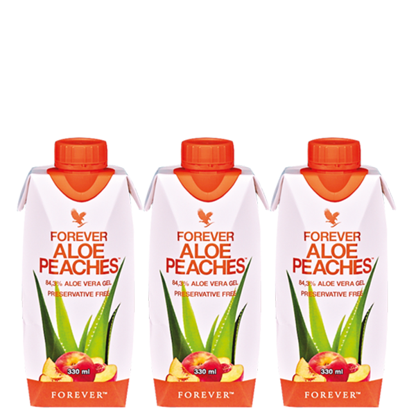 Tripack Aloe Peaches Mini 330 ml