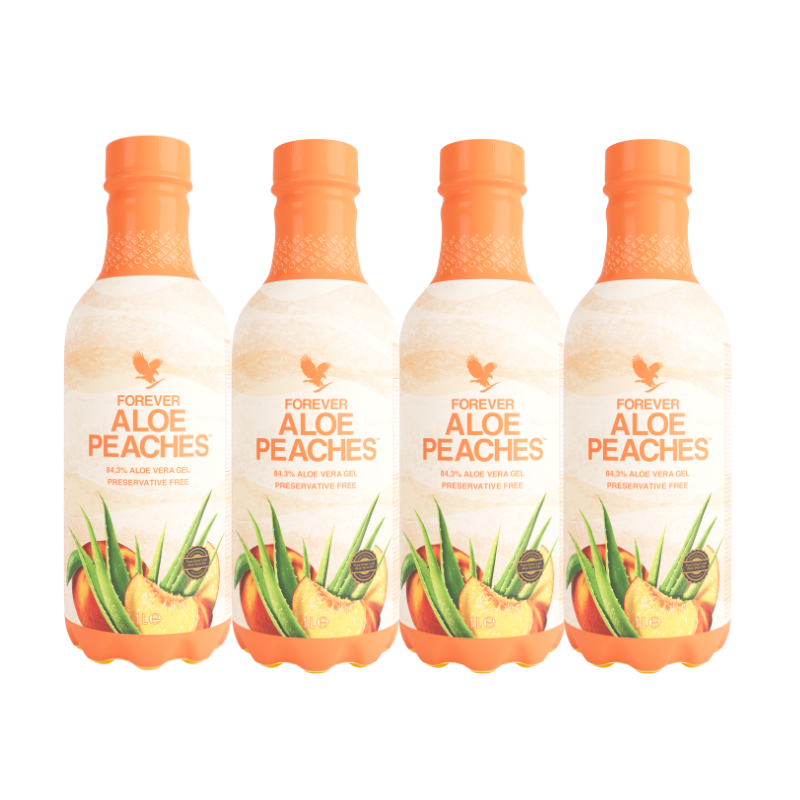 4-Pack - Forever Aloe Peaches